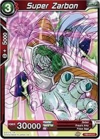 Super Zarbon - Clash of Fates - Dragon Ball Super: Masters card