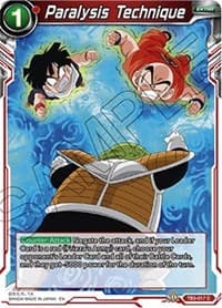 Paralysis Technique - Clash of Fates - Dragon Ball Super: Masters card