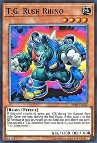 T.G. Rush Rhino - OTS Tournament Pack 9 - YuGiOh card