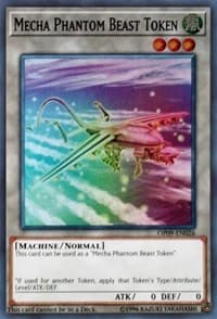 Token: Mecha Phantom Beast (A) - "Dracossack" - OTS Tournament Pack 9 - YuGiOh card