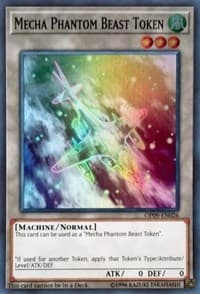 Token: Mecha Phantom Beast (B) - "Harrliard" - OTS Tournament Pack 9 - YuGiOh card