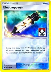 Electropower - 172/214 (League Cup) - League & Championship Cards - Pokemon card
