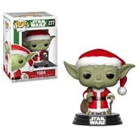 Star Wars: Holiday - Yoda (Santa Yoda) (Bobble-Head) - Pop! Vinyl - Funko card