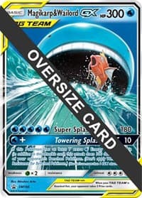 Magikarp & Wailord GX - SM166 - Jumbo Cards - Pokemon card
