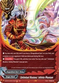 "Unlimited Illusions" Infinite Phantom - Buddy Lineage - Future Card BuddyFight card