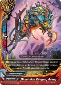Dimension Dragon, Arzeg - Buddy Lineage - Future Card BuddyFight card