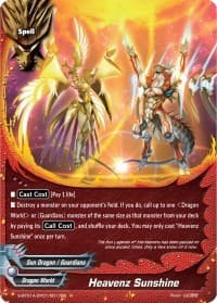 Heavenz Sunshine - Buddy Lineage - Future Card BuddyFight card