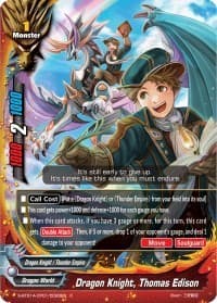 Dragon Knight, Thomas Edison - Buddy Lineage - Future Card BuddyFight card