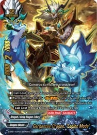 Gargantua Dragon, "Legion Mode" - Buddy Lineage - Future Card BuddyFight card
