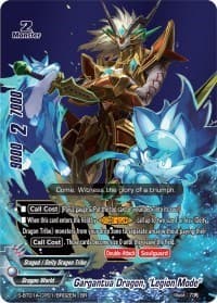 Gargantua Dragon, "Legion Mode" (BR) - Buddy Lineage - Future Card BuddyFight card