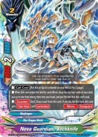 Nova Guardian, Jackknife - Buddy Lineage - Future Card BuddyFight card