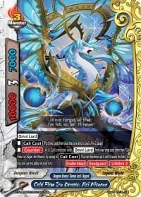 Cold Flow Ice Dragon, Roi Miserea - Buddy Lineage - Future Card BuddyFight card