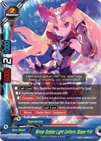 Winter Soldier Light Uniform, Blazer Frill - Buddy Lineage - Future Card BuddyFight card