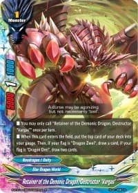 Retainer of the Demonic Dragon, Destructor "Vargas" - Buddy Lineage - Future Card BuddyFight card