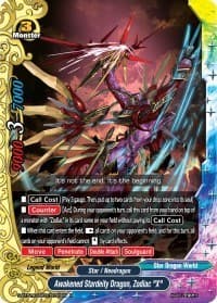 Awakened Stardeity Dragon, Zodiac "X" - Buddy Lineage - Future Card BuddyFight card