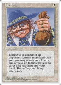 Land Tax - Fourth Edition - Magic: The Gathering card