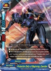 Protection Deity of Beginning, Caardian - Buddy Lineage - Future Card BuddyFight card
