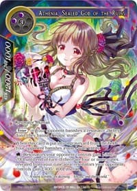 Athenia, Sealed God of the Ruins (Full Art) - The Strangers of New Valhalla - Force of Will card