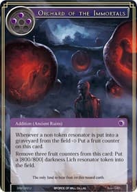 Orchard of the Immortals - The Strangers of New Valhalla - Force of Will card