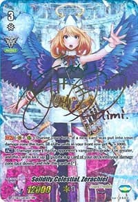 Solidify Celestial, Zerachiel (URR) (Rainbow Signature) - V-EB03: ULTRARARE MIRACLE COLLECTION - Cardfight Vanguard card