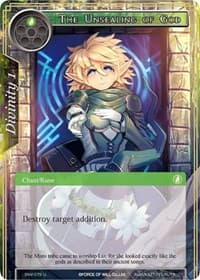 The Unsealing of God - The Strangers of New Valhalla - Force of Will card