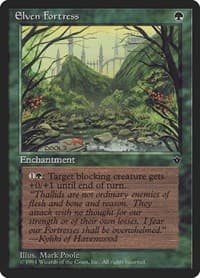 Elven Fortress (Poole) - Fallen Empires - Magic: The Gathering card