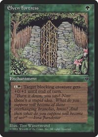 Elven Fortress (Wanerstrand) - Fallen Empires - Magic: The Gathering card