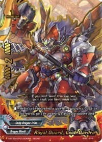 Royal Guard, Lech Gardra - Buddy Lineage - Future Card BuddyFight card