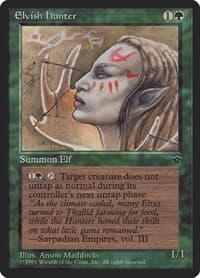 Elvish Hunter (Maddocks) - Fallen Empires - Magic: The Gathering card