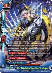 "First Style Coldwind, Snow Skies" Ilona Gulayev - S-Promo Cards - Future Card BuddyFight card