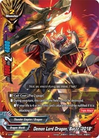 Demon Lord Dragon, Batzz "2018" - S-Promo Cards - Future Card BuddyFight card