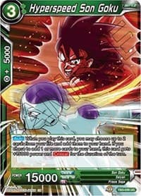 Hyperspeed Son Goku - Clash of Fates - Dragon Ball Super: Masters card
