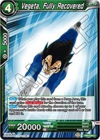 Vegeta, Fully Recovered - Clash of Fates - Dragon Ball Super: Masters card