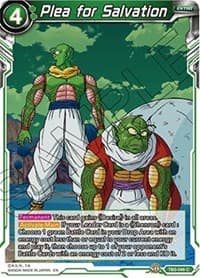 Plea for Salvation - Clash of Fates - Dragon Ball Super: Masters card