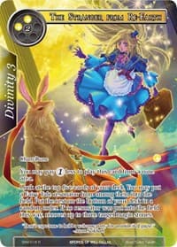 The Stranger from Re-Earth (Full Art) - The Strangers of New Valhalla - Force of Will card