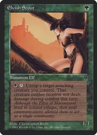 Elvish Scout (Rush) - Fallen Empires - Magic: The Gathering card