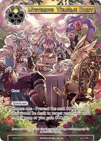 Mysterious Welcome Party (Full Art) - The Strangers of New Valhalla - Force of Will card