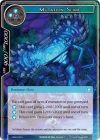 Mutation Slime - The Strangers of New Valhalla - Force of Will card