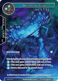 Mutation Slime (Full Art) - The Strangers of New Valhalla - Force of Will card