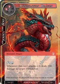 Annihilation Dragon - The Strangers of New Valhalla - Force of Will card