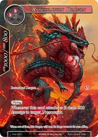 Annihilation Dragon (Full Art) - The Strangers of New Valhalla - Force of Will card