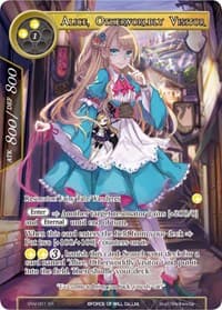 Alice, Otherworldly Visitor (Full Art) - The Strangers of New Valhalla - Force of Will card