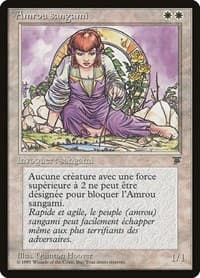 Amrou Kithkin (French) - "Amrou sangami" - Renaissance - Magic: The Gathering card