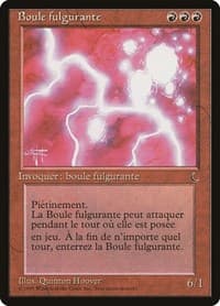 Ball Lightning (French) - "Boule fulgurante" - Renaissance - Magic: The Gathering card