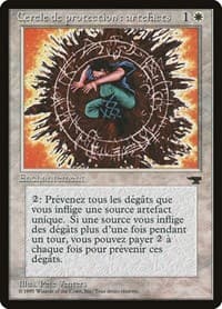 Circle of Protection: Artifacts (French) - "Cercle de protection: artefacts" - Renaissance - Magic: The Gathering card