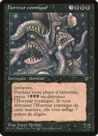 Cosmic Horror (French) - "horreur cosmique" - Renaissance - Magic: The Gathering card