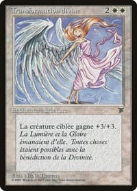 Divine Transformation (French) - "Transformation divine" - Renaissance - Magic: The Gathering card
