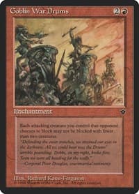Goblin War Drums (Kane-Ferguson) - Fallen Empires - Magic: The Gathering card