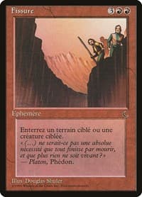 Fissure (French) - Renaissance - Magic: The Gathering card