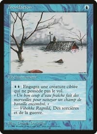 Flood (French) - "Inondation" - Renaissance - Magic: The Gathering card